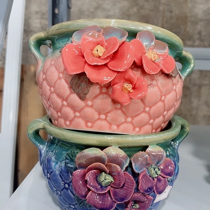 多肉陶瓷花盆满10元包邮