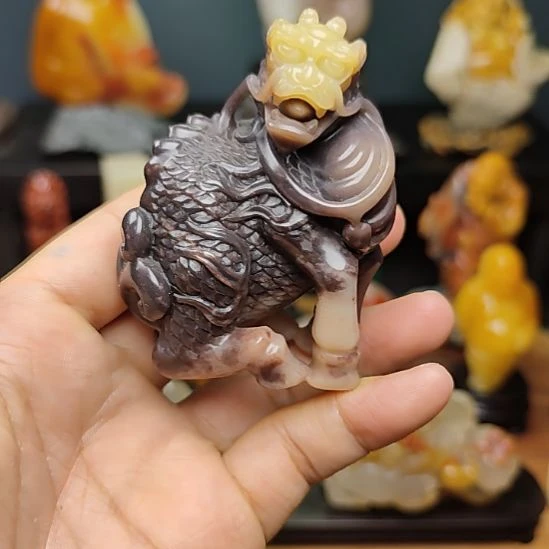 印石寿山石手把件手把件