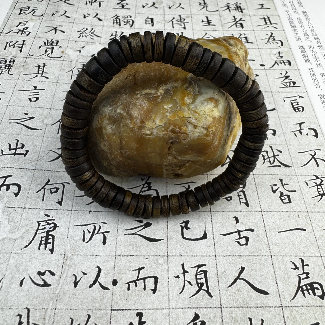 z-919【巴布亚树心留疤沉香】单圈7mm、6.74g