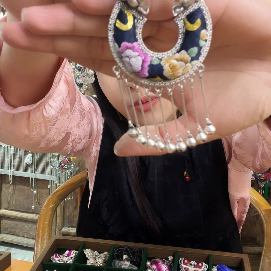 铁合金花岗石项链