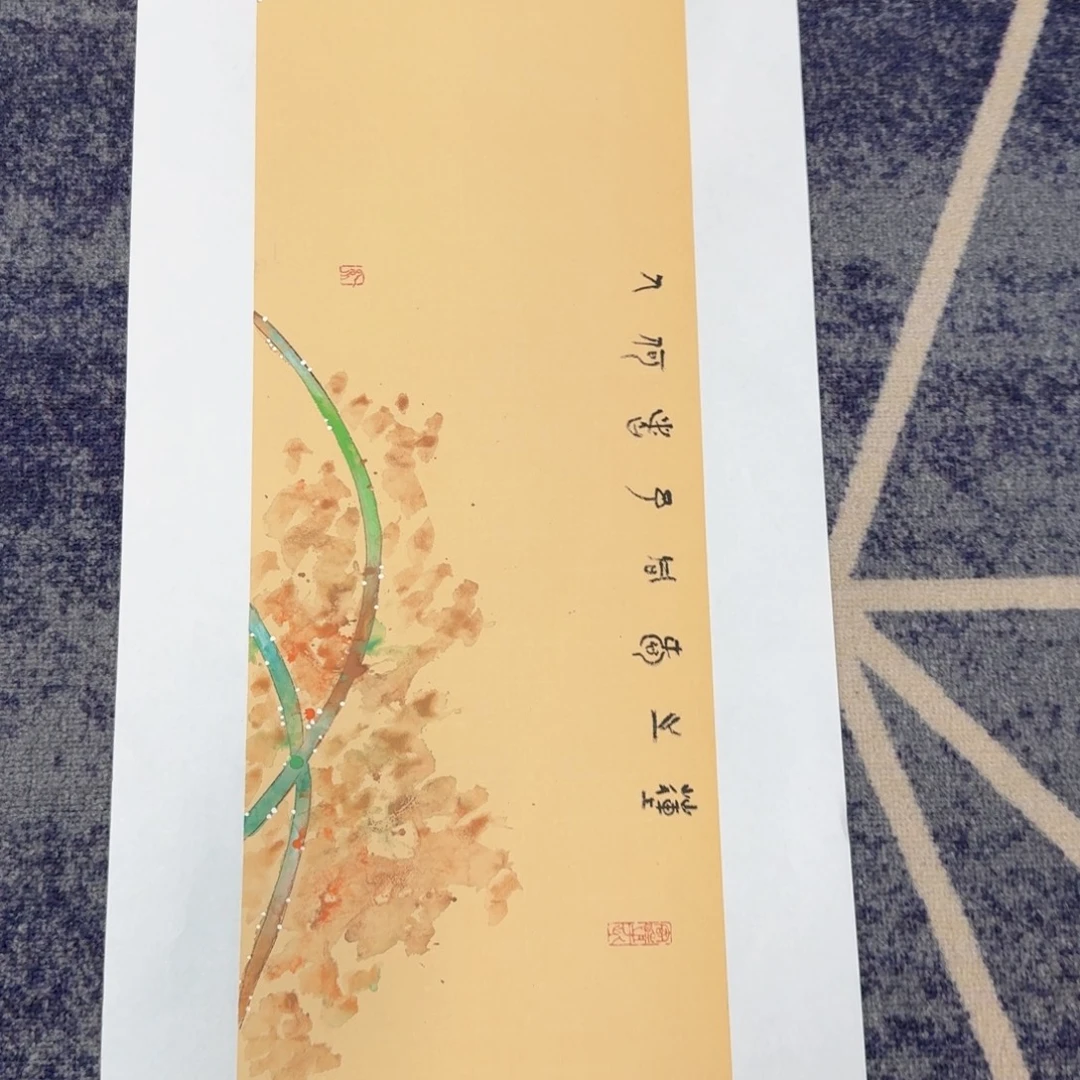 国画国画作品山水花鸟