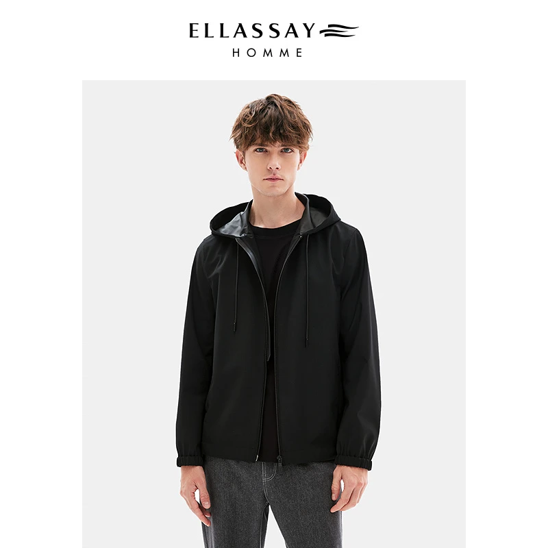 ELLASSAY歌力思男装25年新款三防面料通勤商务外套EME361W00400