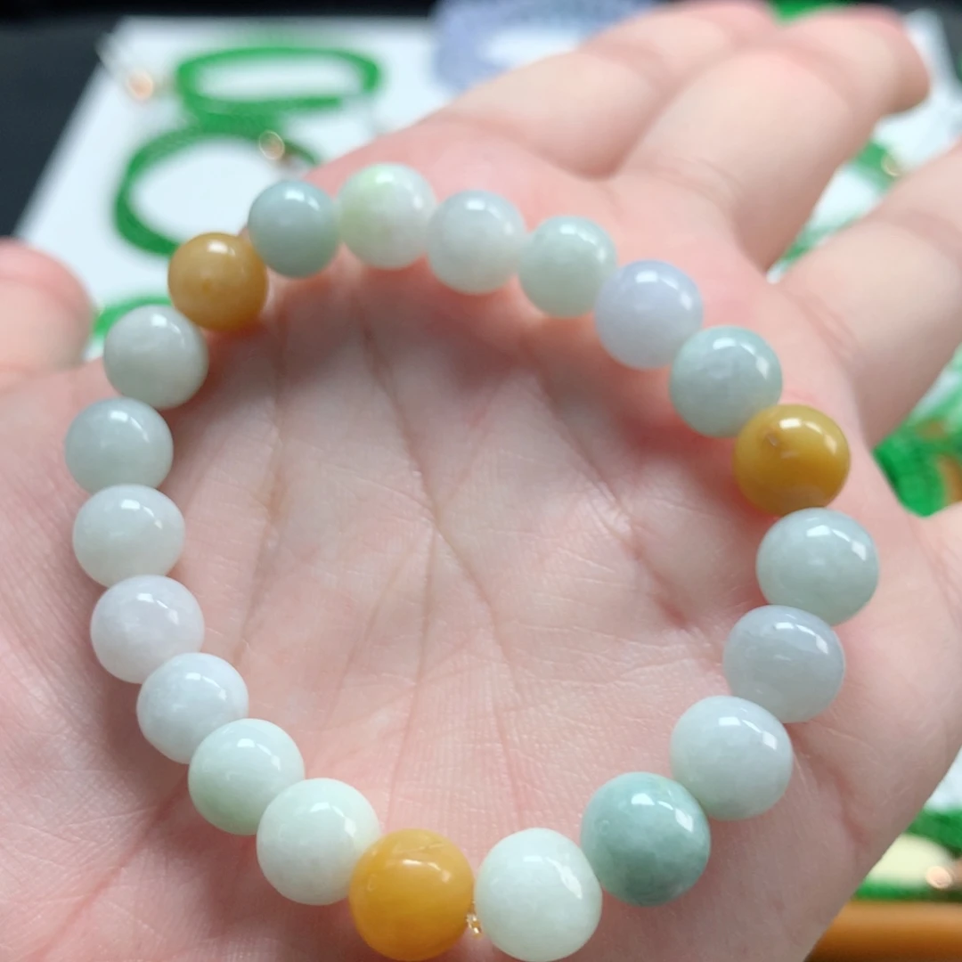 翡翠未镶嵌手链翡翠
