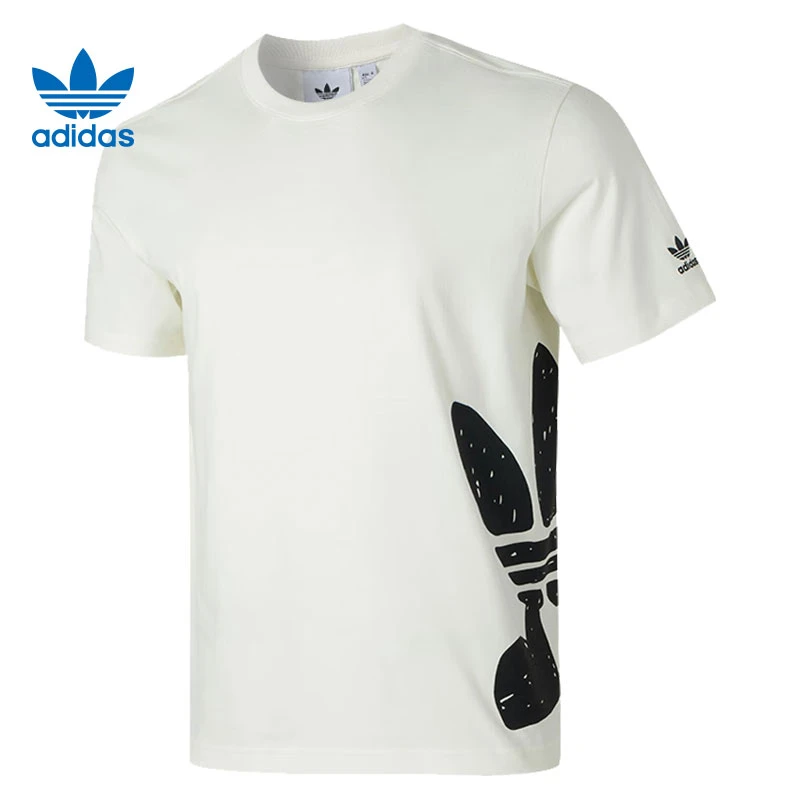 adidas阿迪达斯【吾】三叶草男子运动休闲短袖T恤JD3246