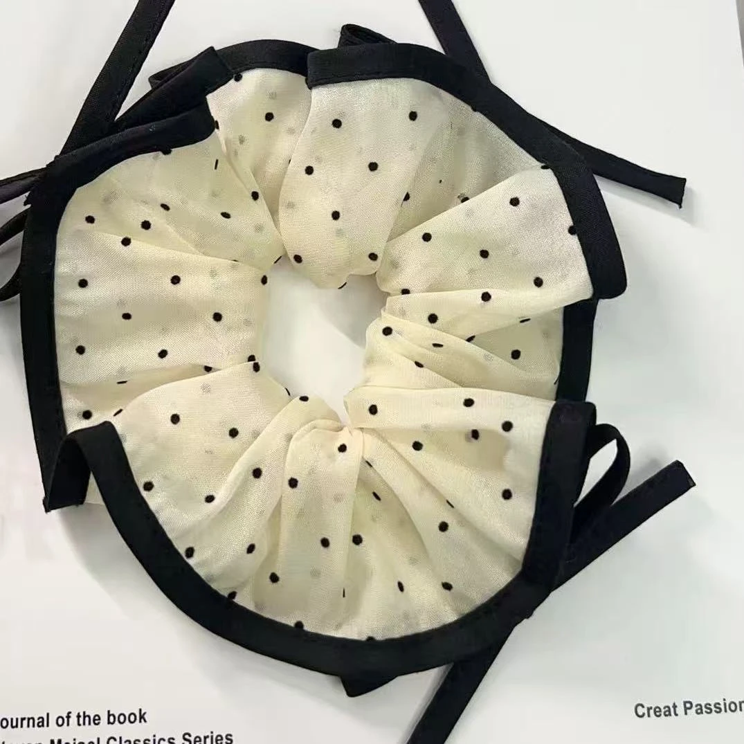 【设计款】韩系波点发圈高级简约