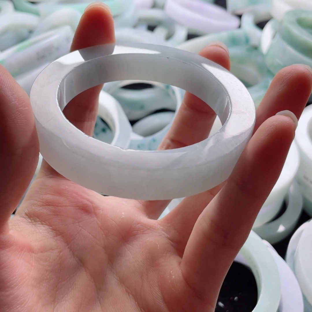 冰***李定制翡翠未镶嵌A货