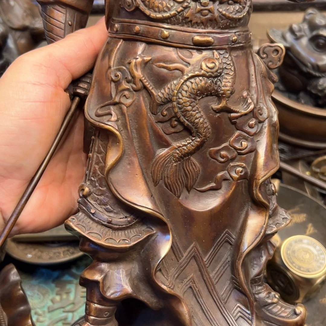 铜摆件欢迎欢迎你
