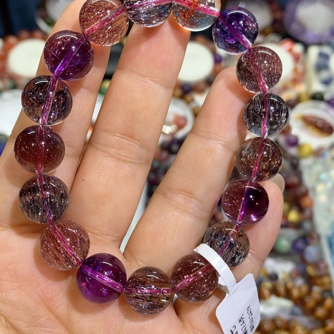 水晶手链未镶嵌骨干超七12