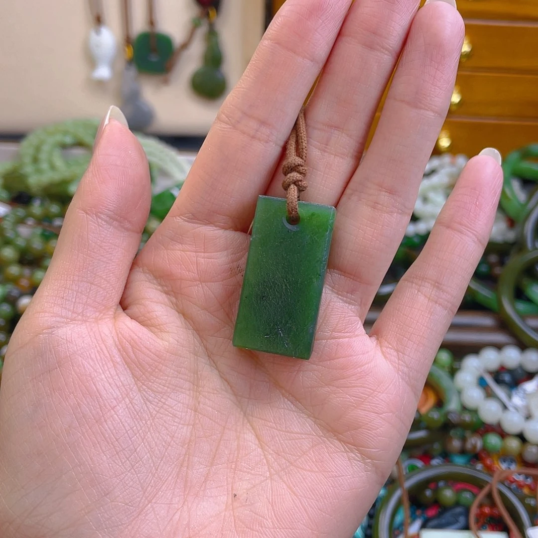 和田玉未镶嵌手链3