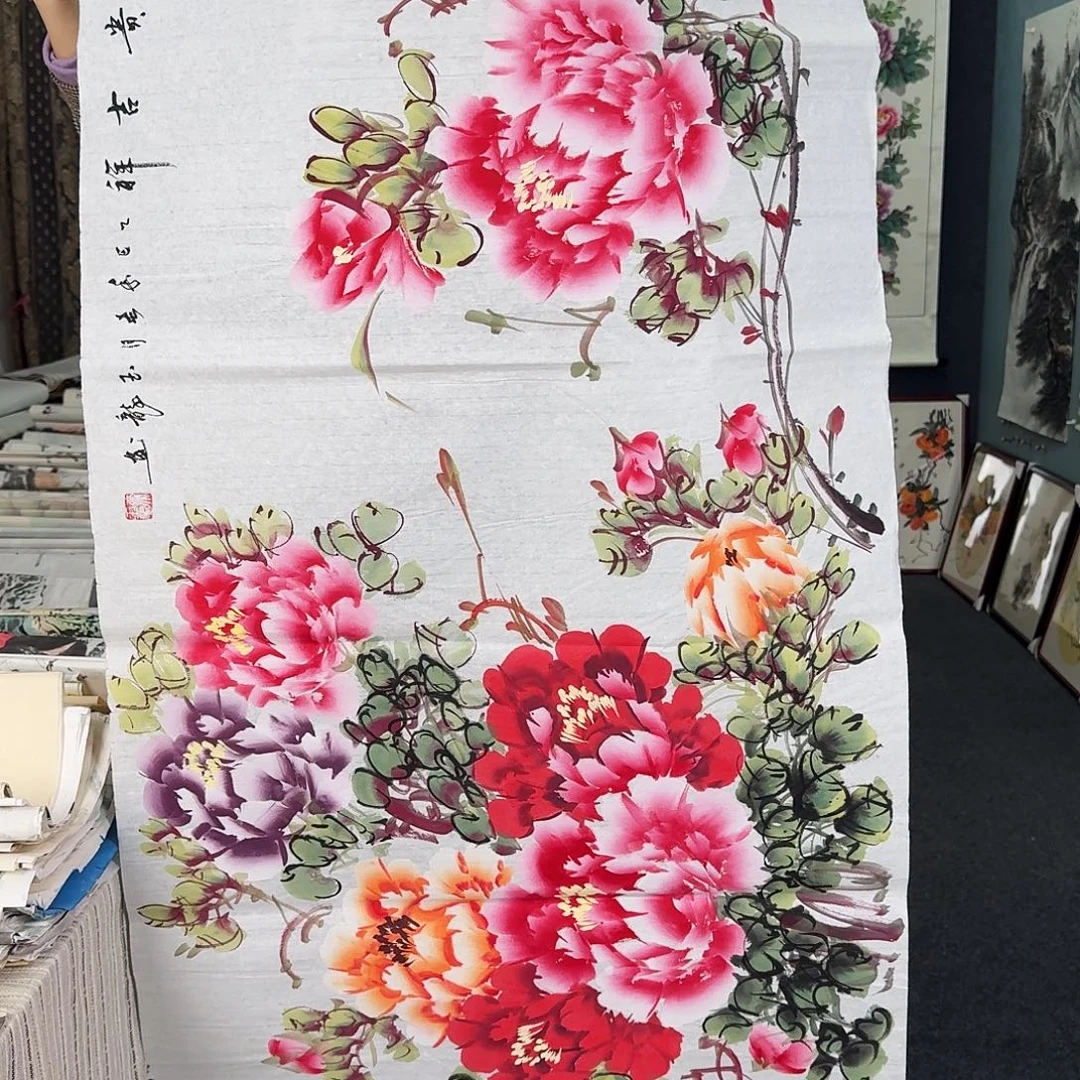 纯手绘的好看作品