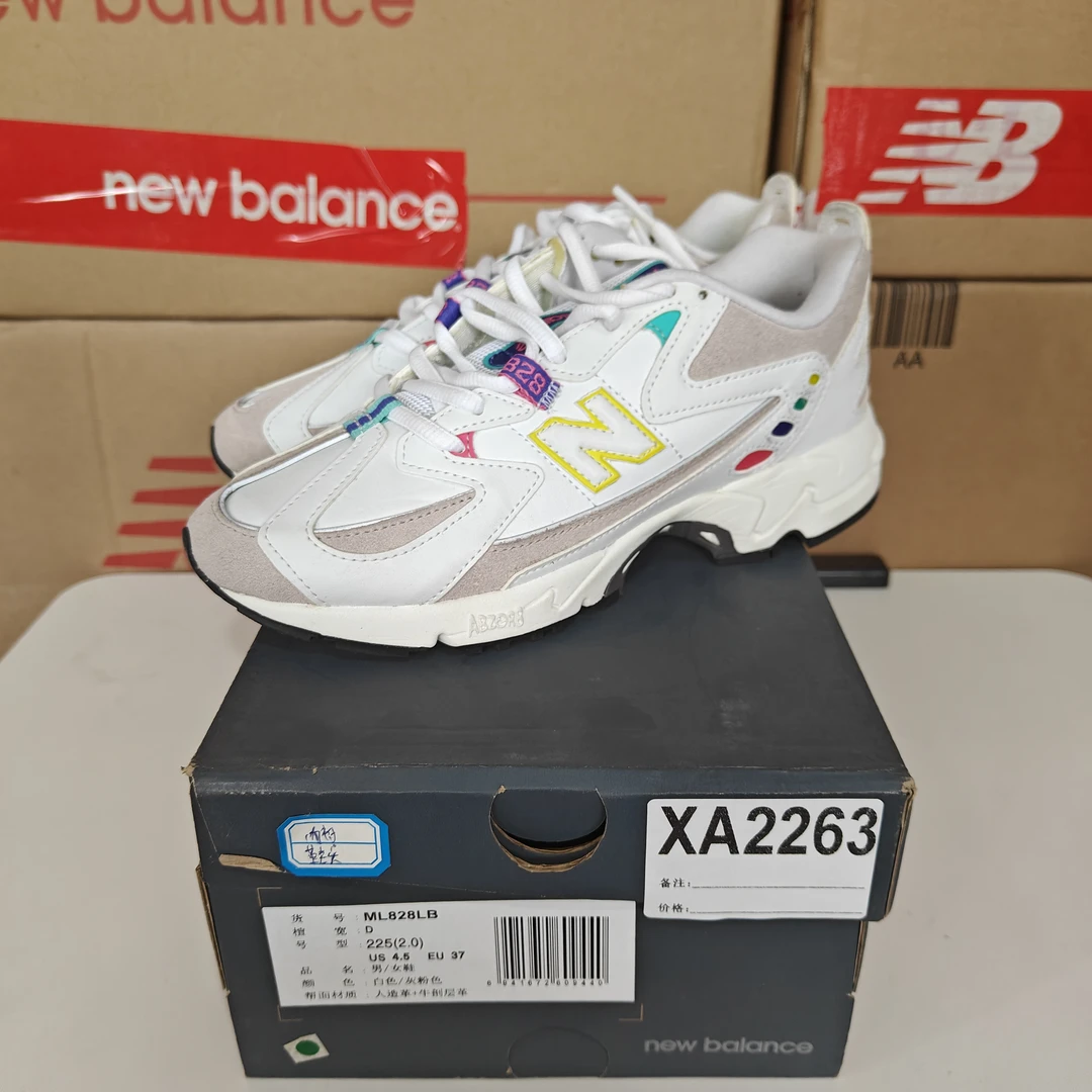 清仓 XA2263 NEW BALANCE ML828LB 37码鞋子直播微瑕疵 无售后