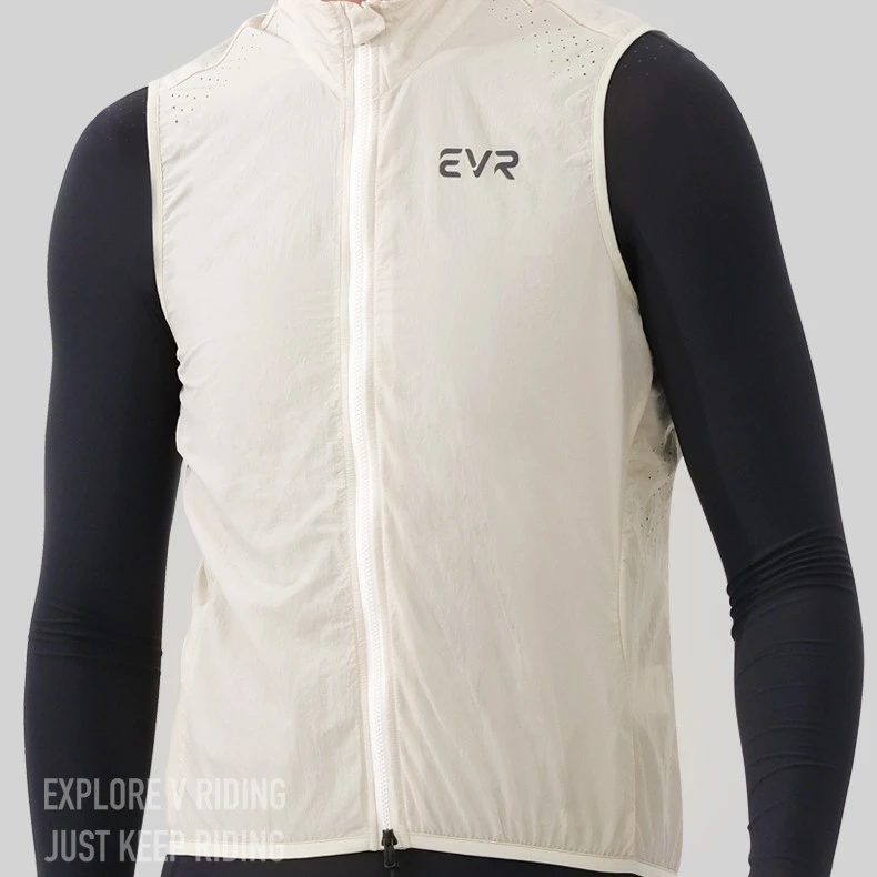 EVR-Tech骑行服马甲2025男款春秋款反光夏防风防泼水骑行外套