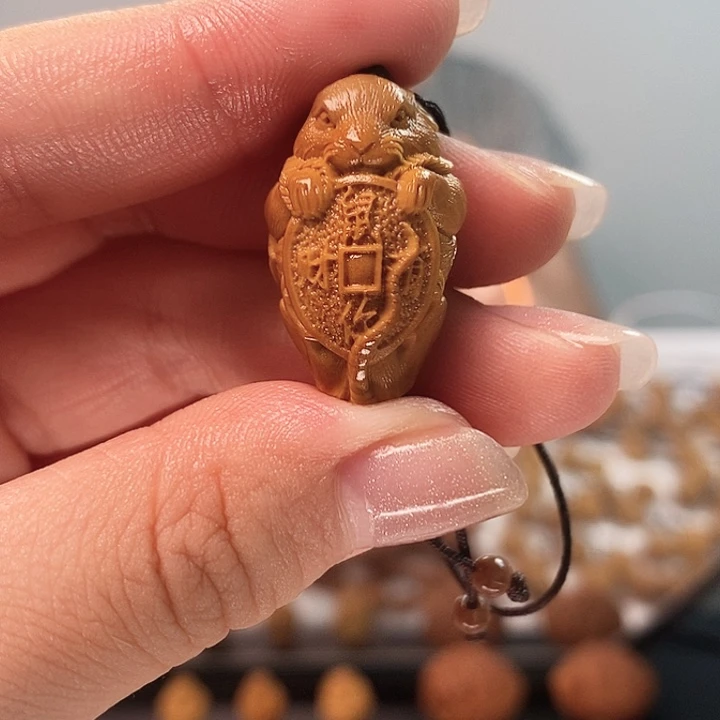 橄榄核吊坠橄榄核