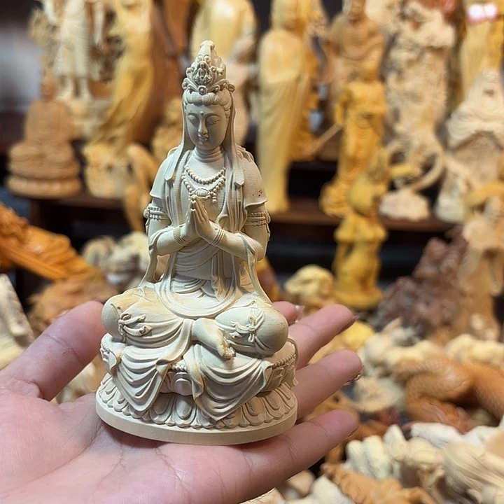 黄杨木黄杨木瑕疵观音