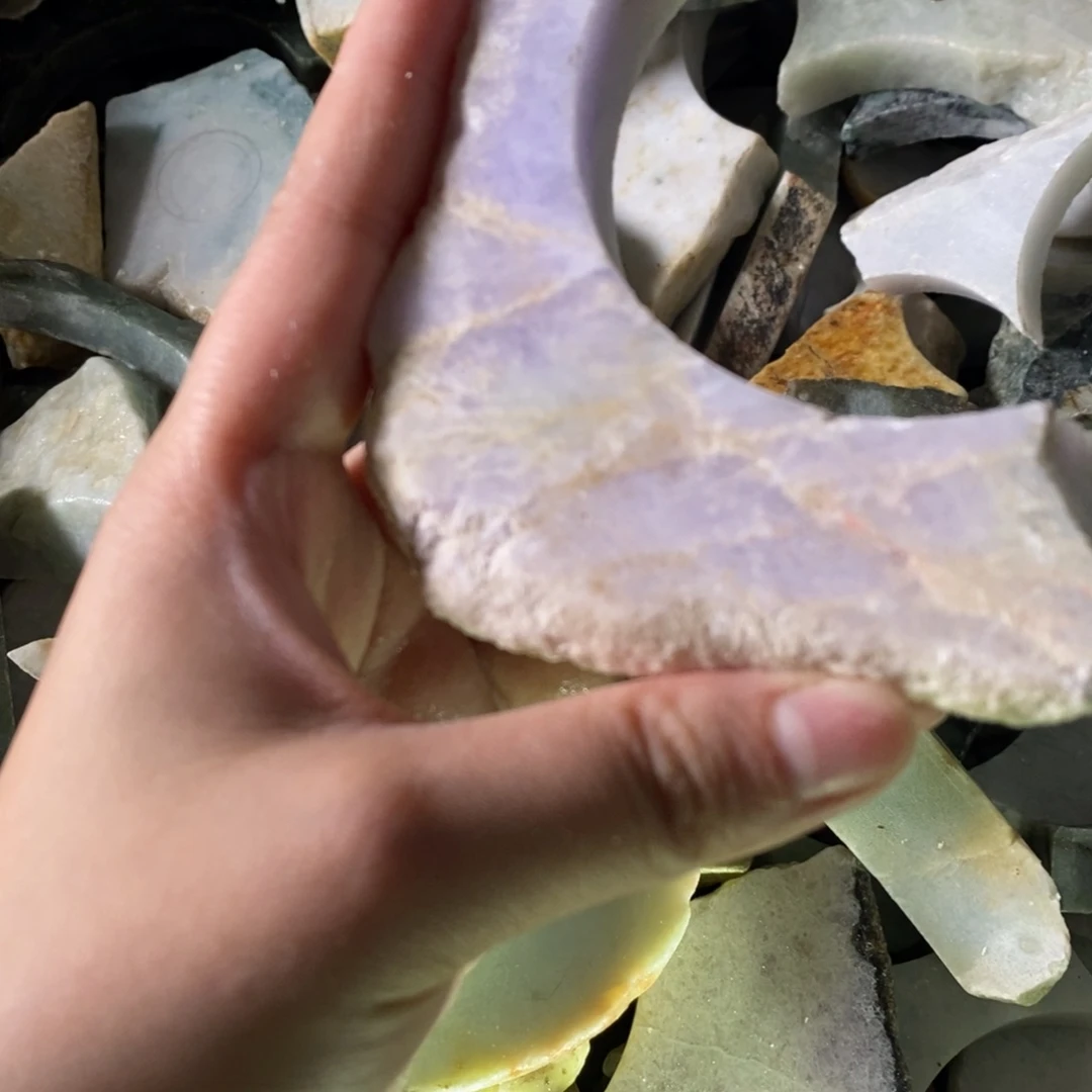 翡翠未镶嵌颈饰天然翡翠