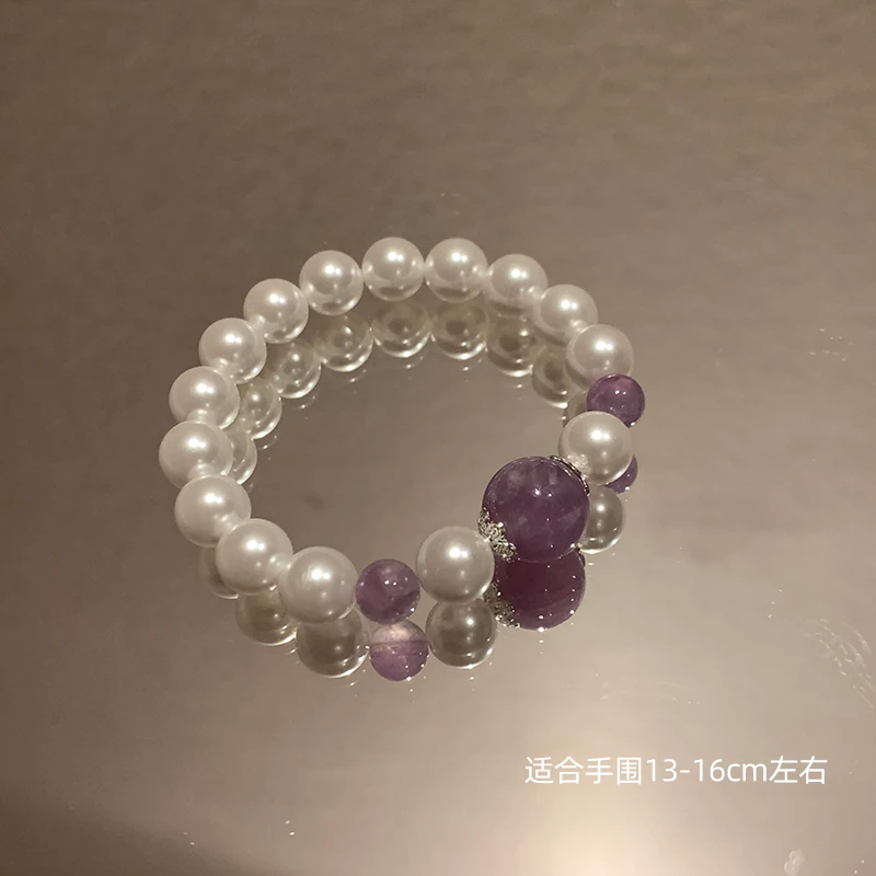 合金莫桑石手链 【葡萄】百搭手链饰民族风新中式小众设计感手饰