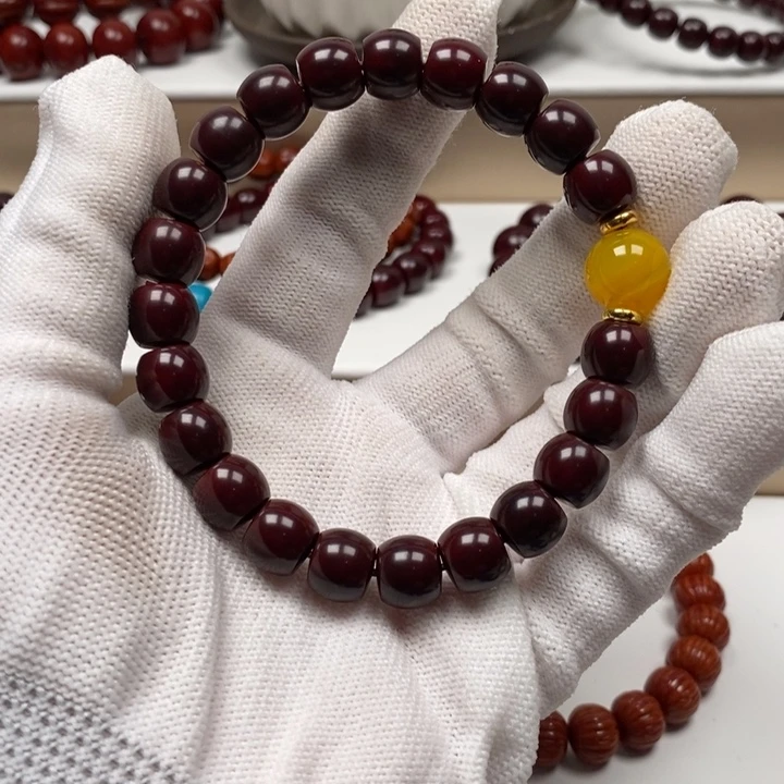 核桃手串/手链?****?猴头雕刻