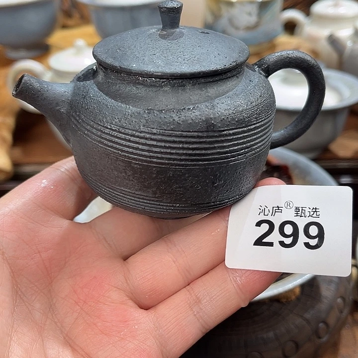 沁庐柴窑柴烧全手工茶具