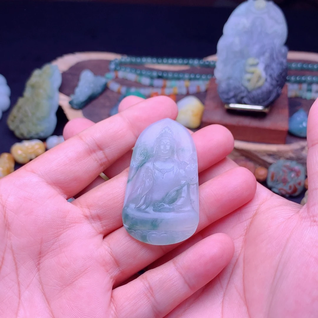 携***手定制翡翠未镶嵌翡翠