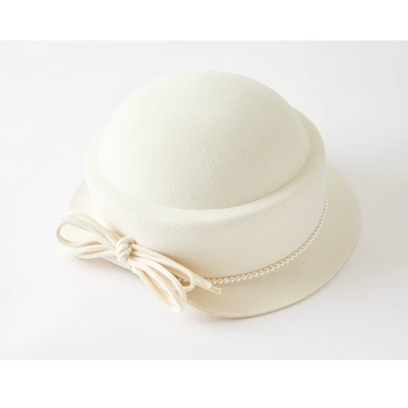 MISSCOCOON时尚百搭礼帽（白色）