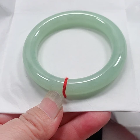 风***景翡翠未镶嵌手镯缅甸翡翠手镯