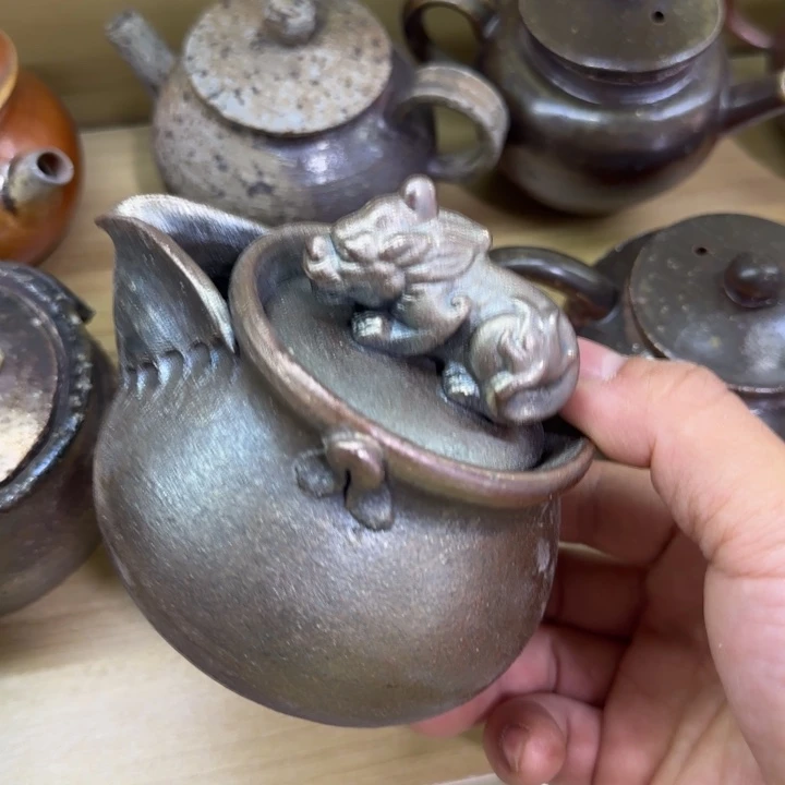 紫砂茶壶柴烧福利新品多多