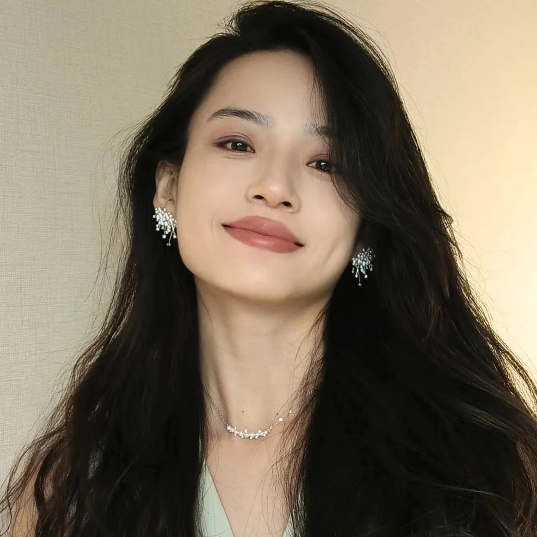 铜合金仿珍珠耳饰 K0294轻奢高级小众设计时尚百搭烟花耳钉