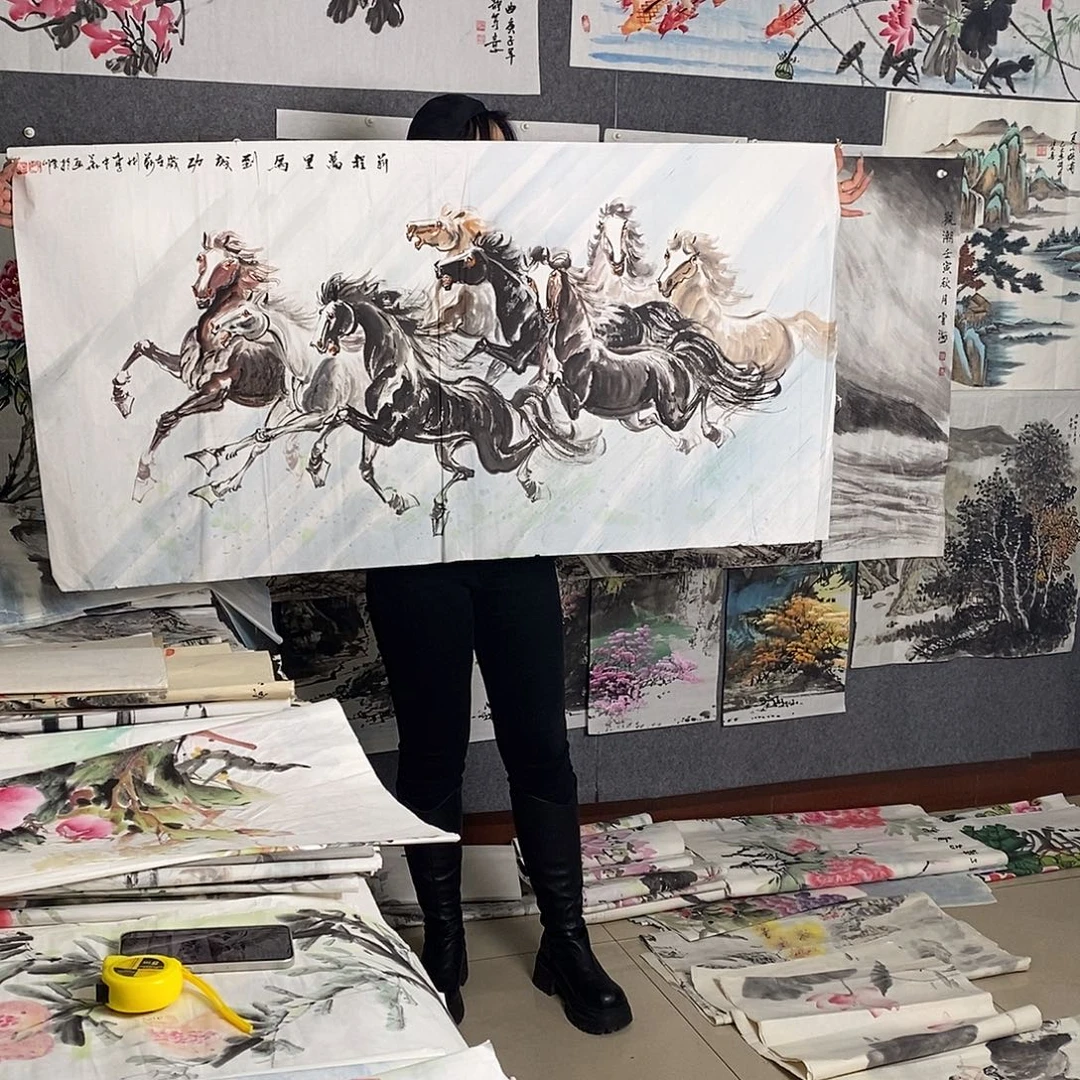 国画手写手绘国画作品56