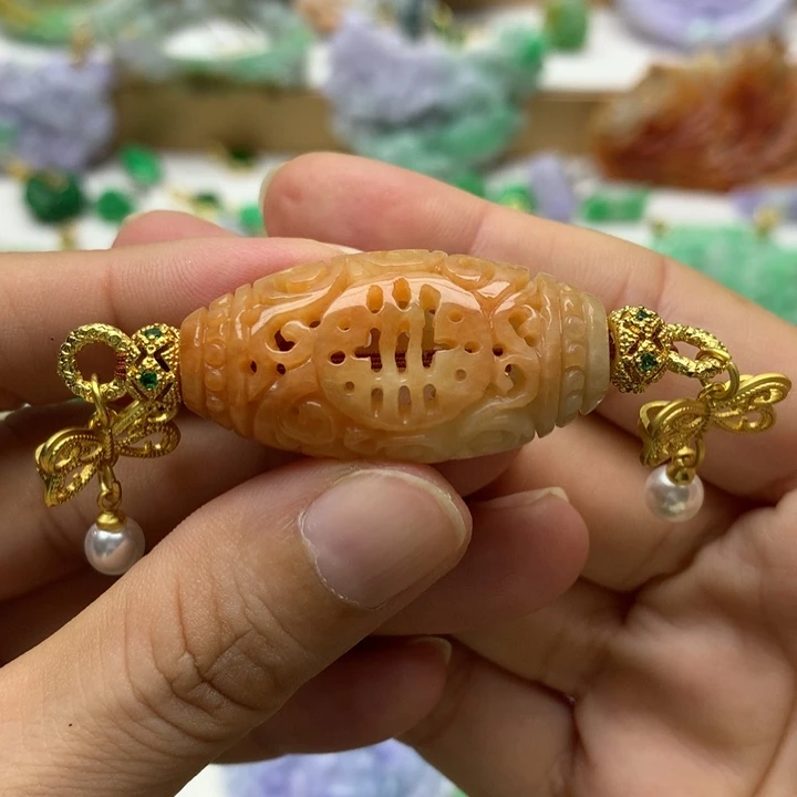 颈饰未镶嵌翡翠翡翠