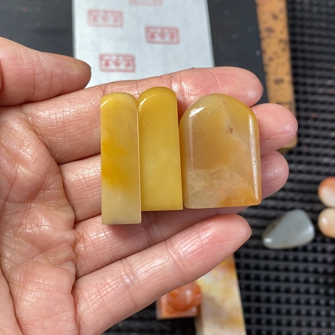 金***牛寿山石现场直播手工制作