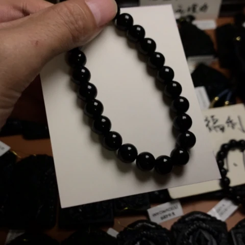 翡翠未镶嵌颈饰天然缅甸a货钢琴黑挂件