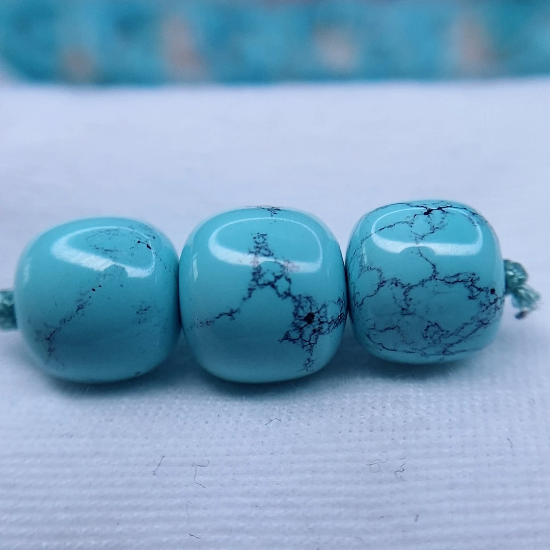 绿松石顶腰珠10.4/9.5未镶嵌