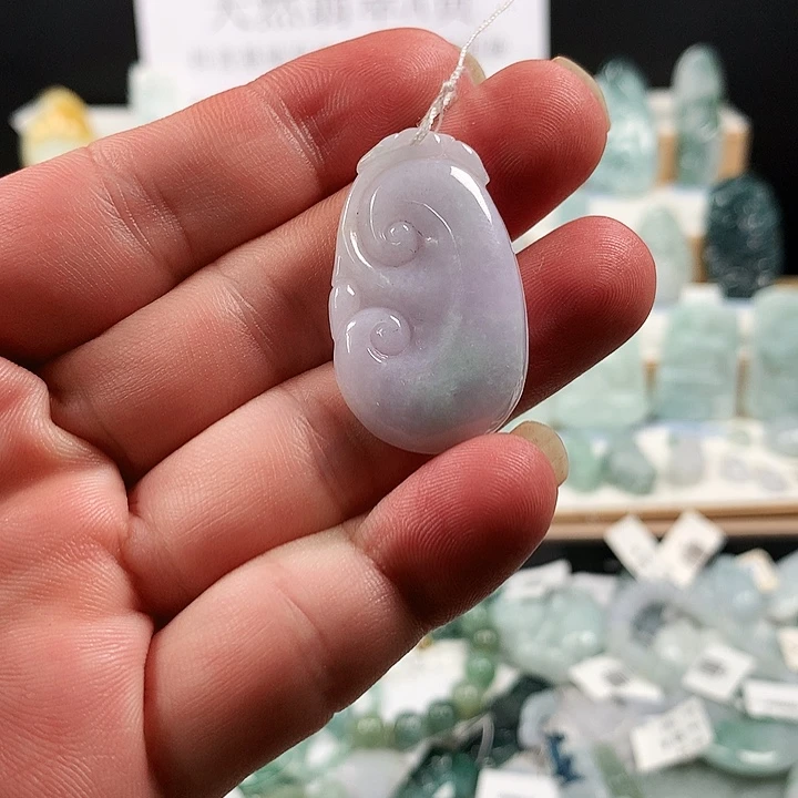 吊坠(不含链)未镶嵌翡翠42如意