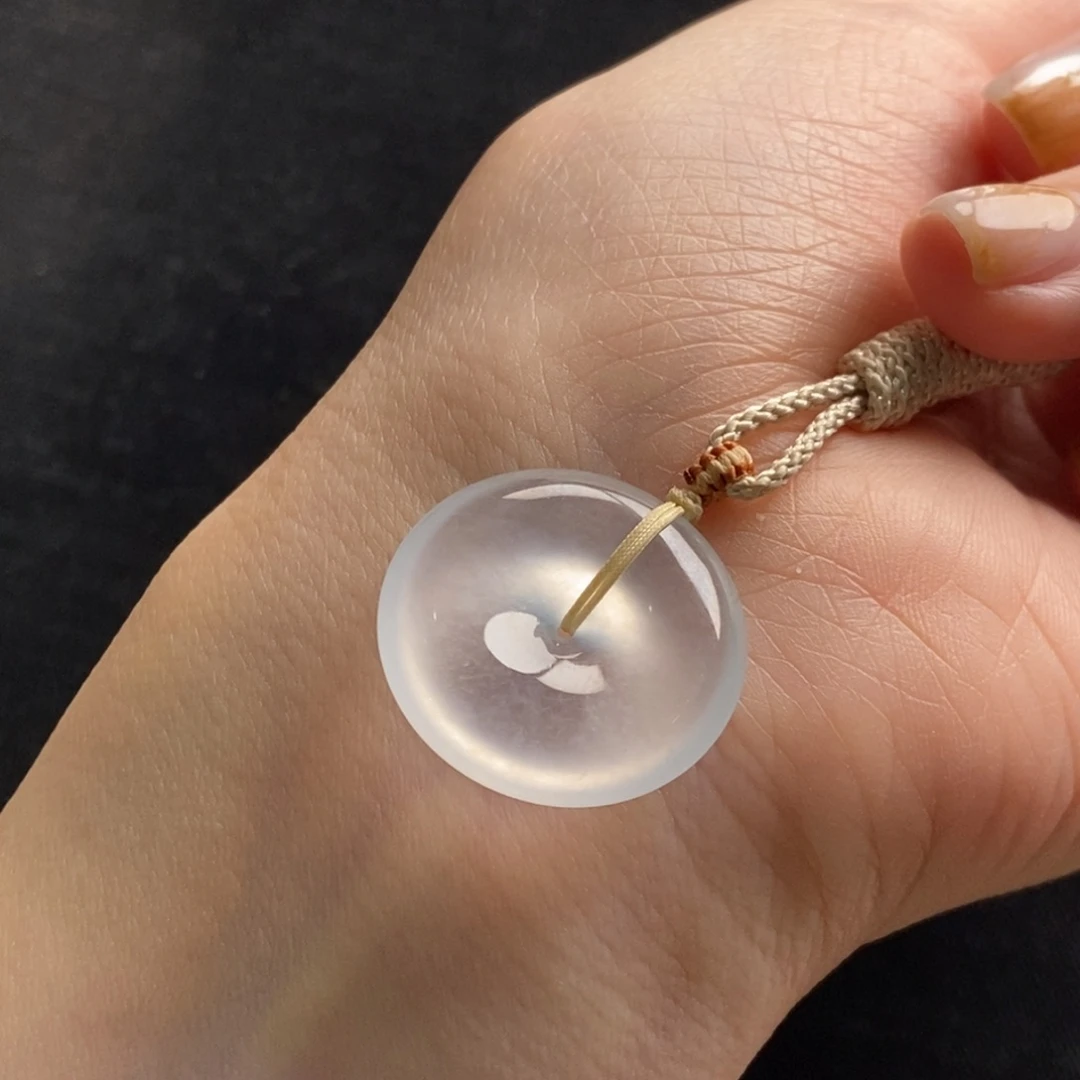 翡翠未镶嵌颈饰22.8-5.7