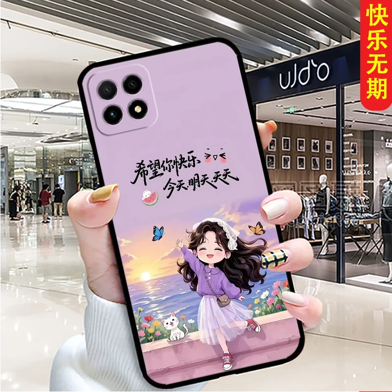 适用华为畅享20手机壳WKG-AN00女新款卡通全包边硅胶软壳防摔男