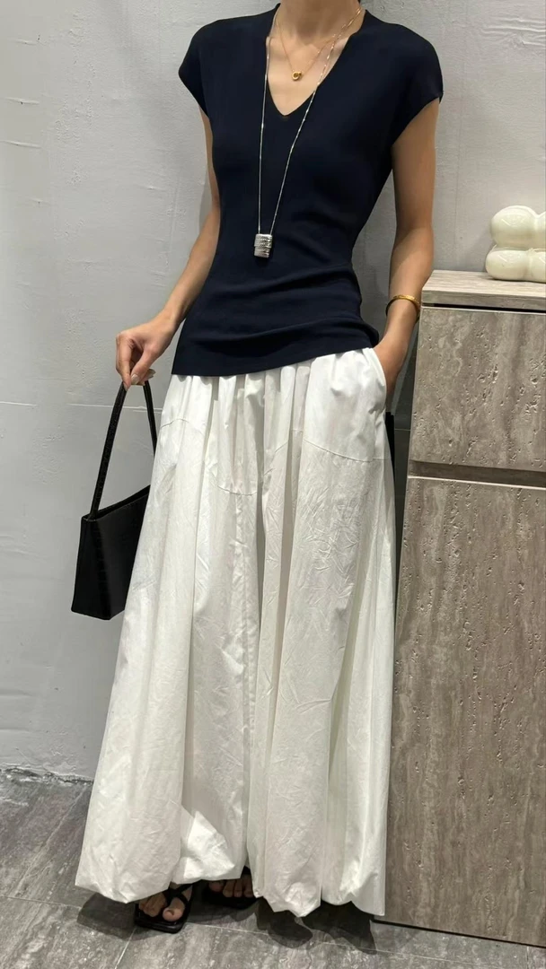 娴娴【551-600】2025春夏新款高级显瘦气质百搭连衣裙   23