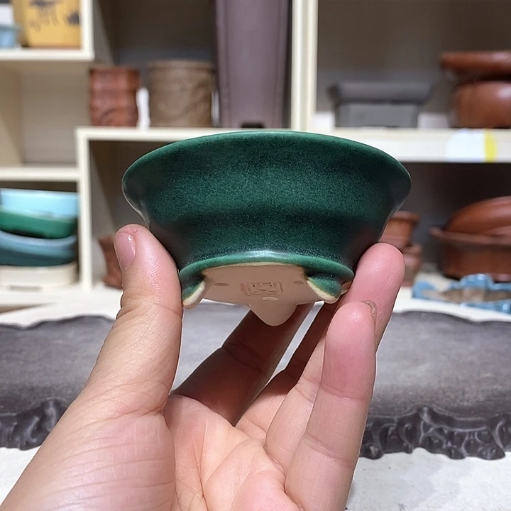 紫砂花盆瑕疵3.5-7.5。。。。