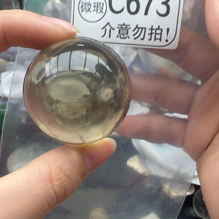 未镶嵌摆件水晶c673