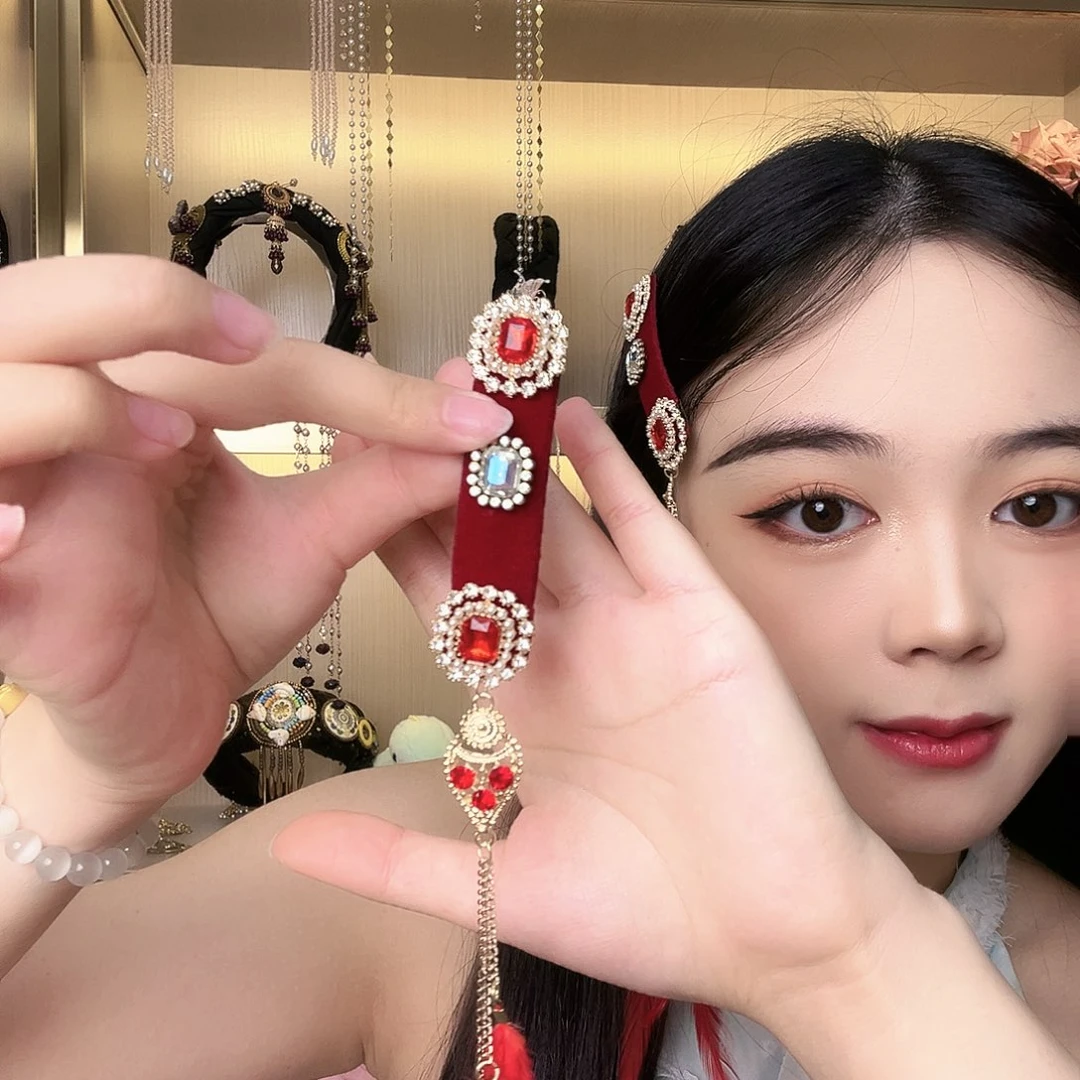 醋酸（人造纤维）铁合金红色羽毛