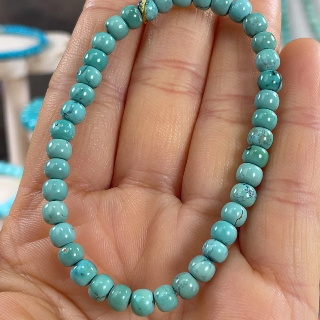 绿松石未镶嵌套链5.2mm