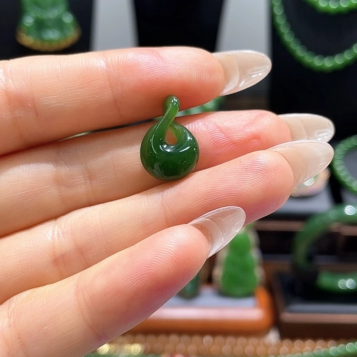 和田玉（碧玉）未镶嵌戒指