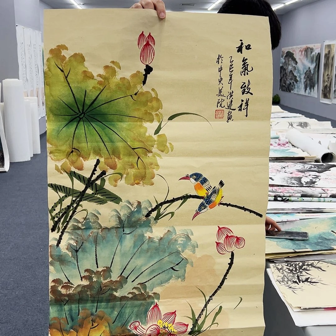 国画纯手绘作品欣赏