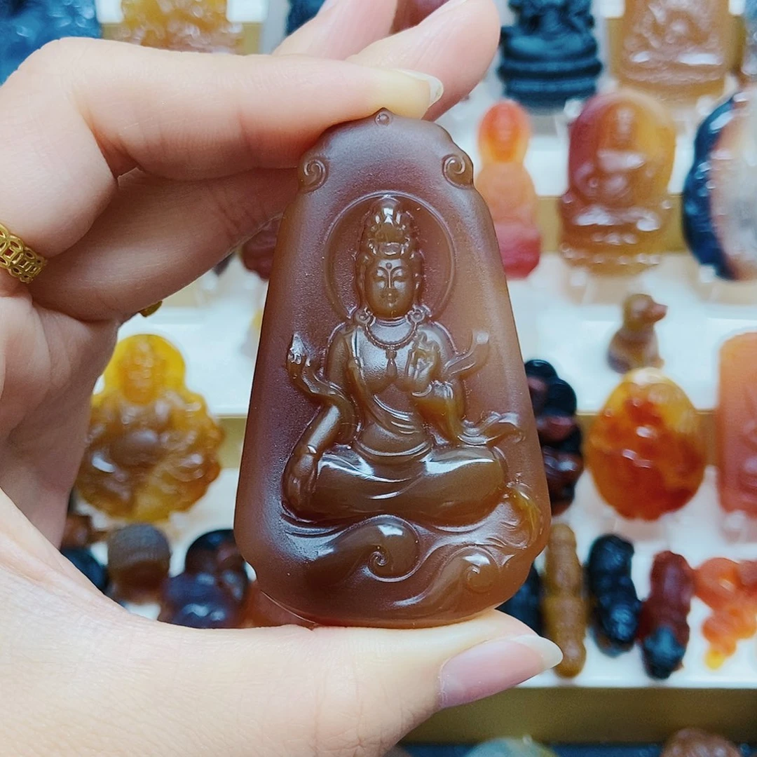 玛瑙/玉髓颈饰未镶嵌境**宽