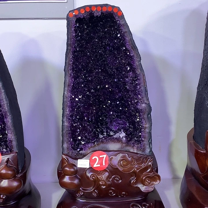 未镶嵌大型摆件（非配饰）紫晶