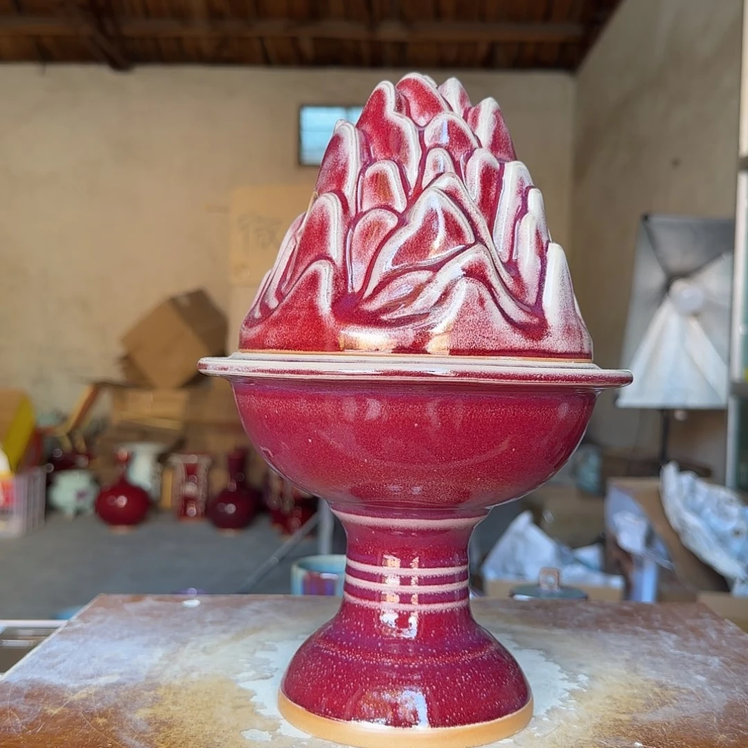 摆件郑家钧瓷摆件微瑕