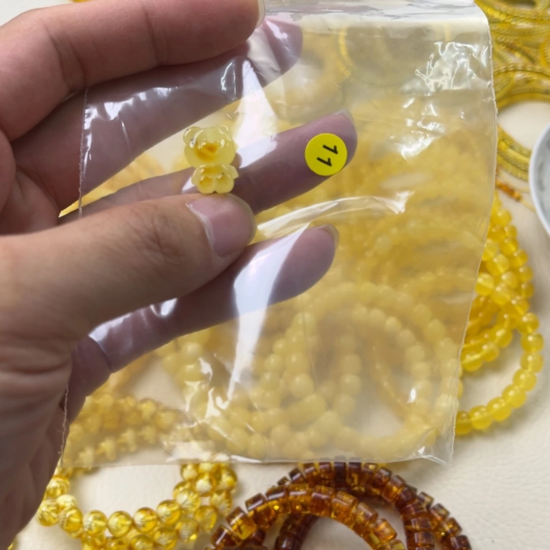 琥珀未镶嵌珠宝奇石