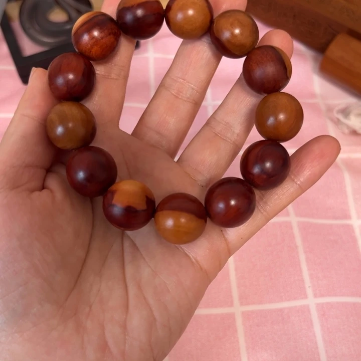 枣木嗨****?手串血料1，8尺寸枣木