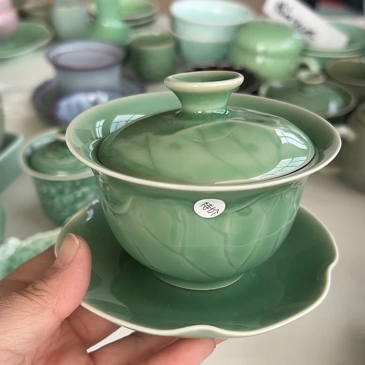 小米茶器龙泉青瓷