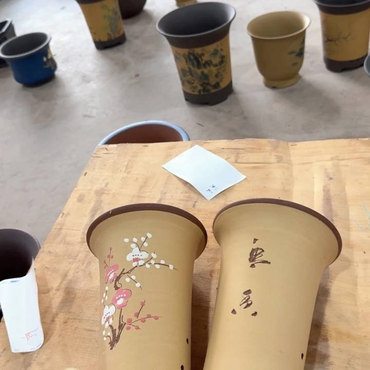 紫砂紫砂花盆s f g g