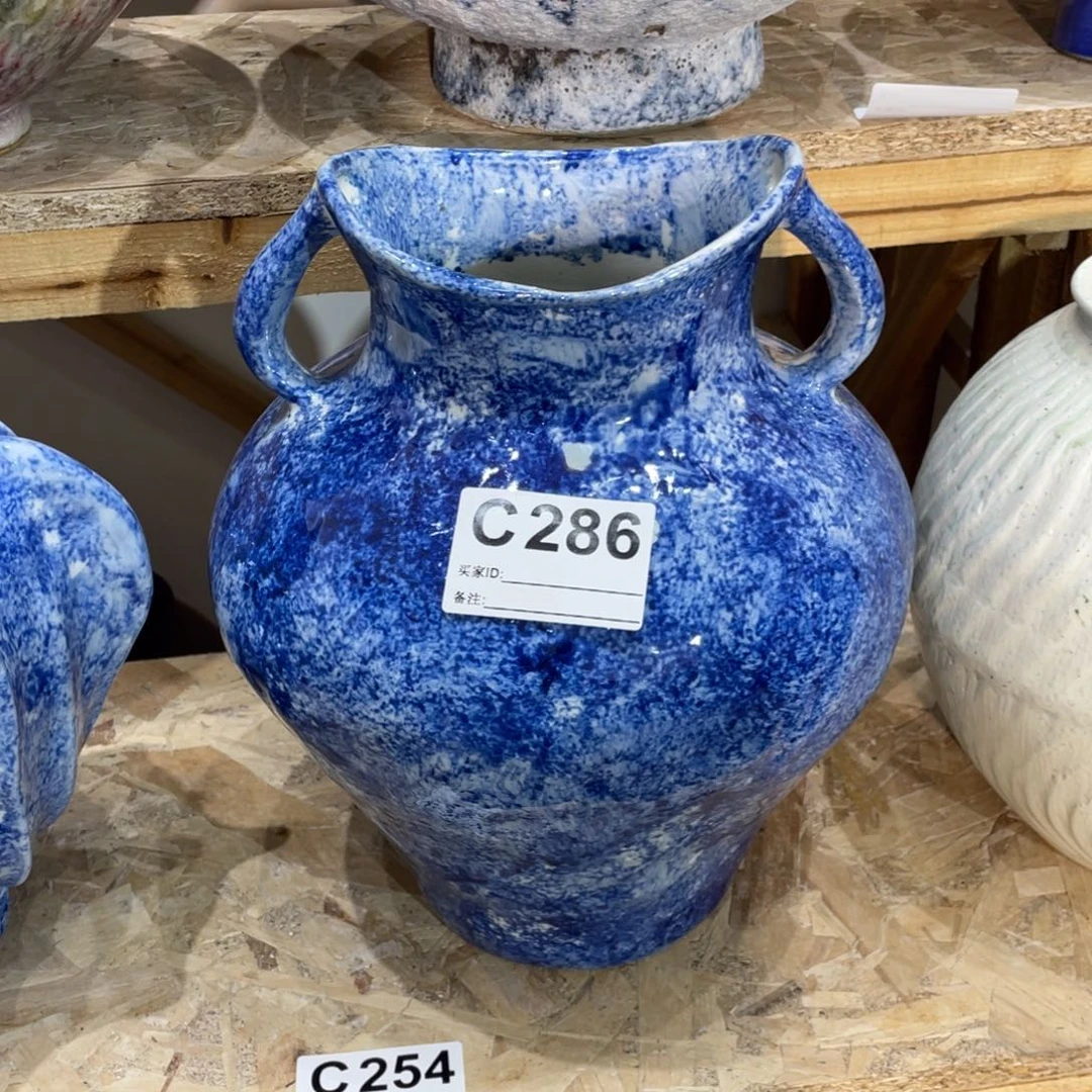 白泥花瓶景德镇陶瓷艺术博物